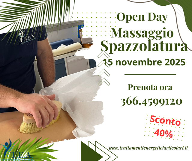Open Day - Massaggio Spazzolatura 