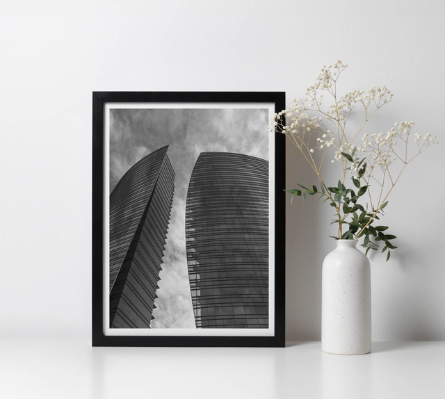 Tirage papier - Gratte ciel