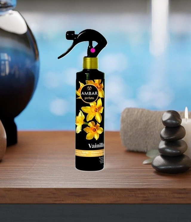 Spray d'ambiance multi-usage Ambar " Vanille "