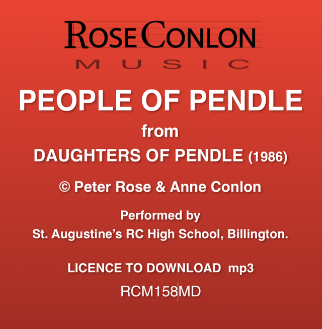 PEOPLE OF PENDLE RCM158MD  from Daughters of Pendle by Peter Rose &amp; Anne Conlon