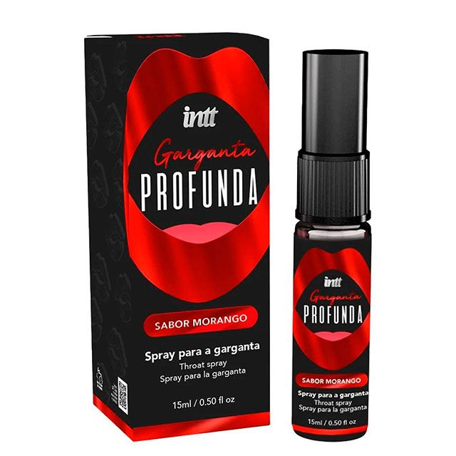 Spray de Conforto para Sexo Oral Morango