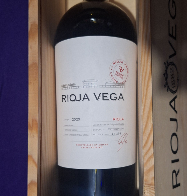 Rioja Vega Crianza Magnum, 2020, Rioja - In Wooden Box