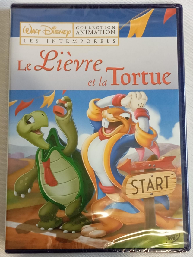 DVD Neuf Disney Le lièvre et la tortue