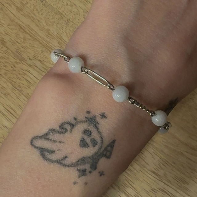 Bracelet PERSÉVÉRANCE jade de Birmanie 