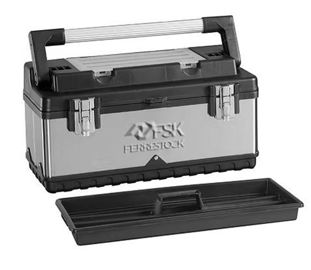 Caisse à outils inox 15" - Ferrestock