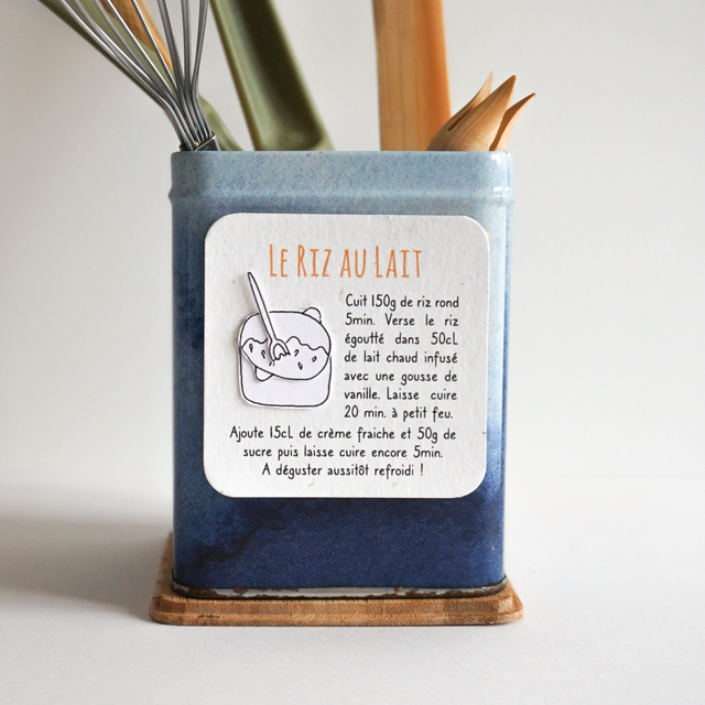 Le riz au lait • recette aimantée