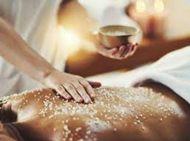 Udvartana / Udvartanam – Kräuterpulver-Trockenmassage