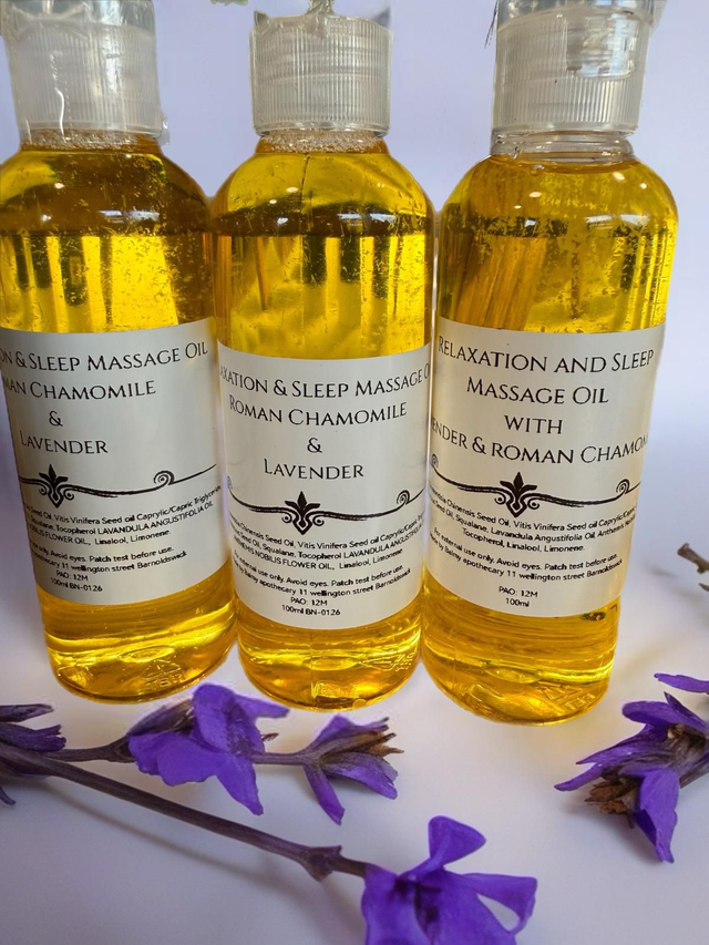 Massage Oil - Relaxation & Sleep (Lavender)