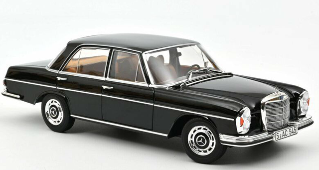Mercedes Benz 280 SE  1968  schwarz Norev 1:18
