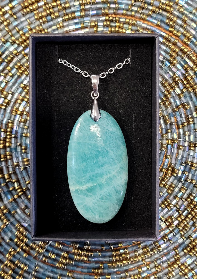 Pendentif Amazonite 