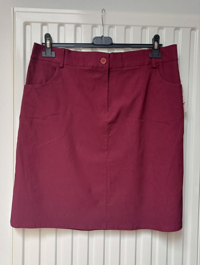 Jupe bordeaux