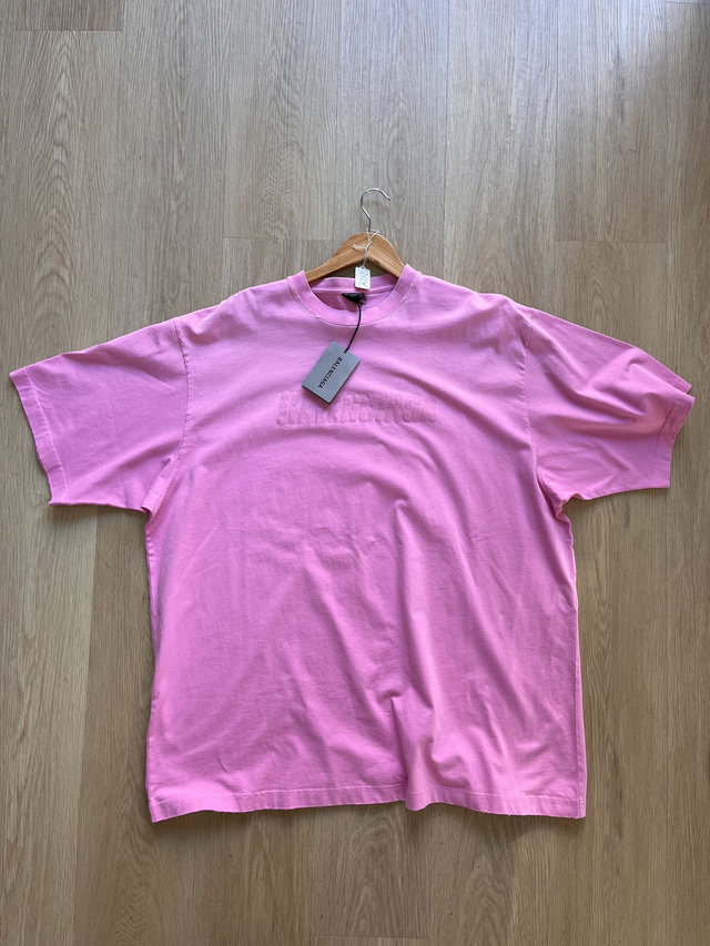 Balenciaga T-Shirt Pink Size L - NEW