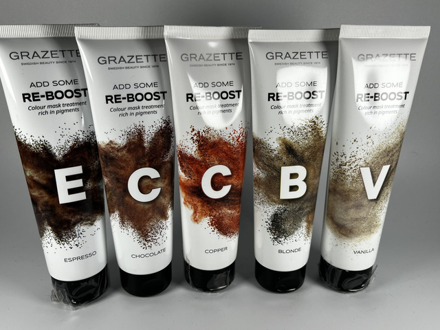 grazette - reboost kleur maskers-