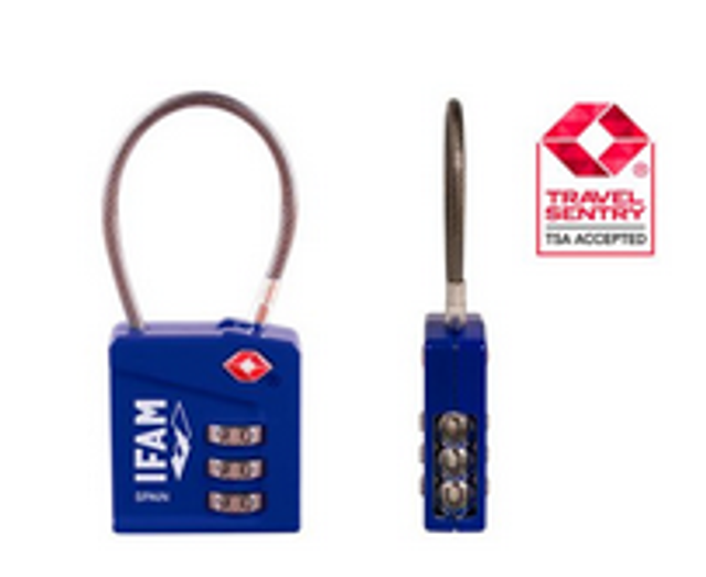 IFAM Tryplock Combination Flexible Steel Cable 36mm