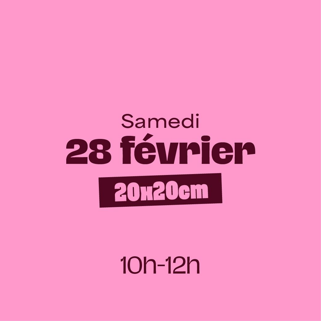 Atelier Tufting - 20x20 - 28/02