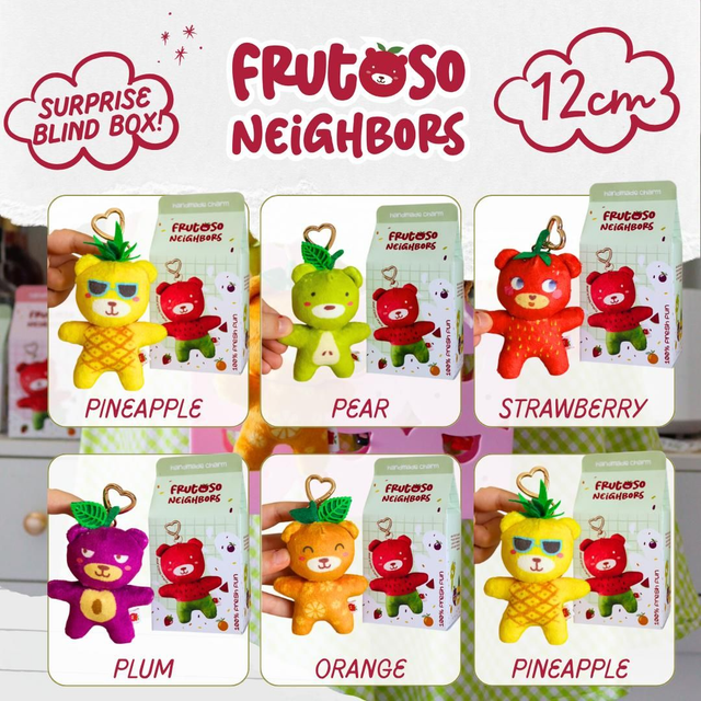 Frutoso Neighbors charm Surprise Blind Box 12 cm (small)