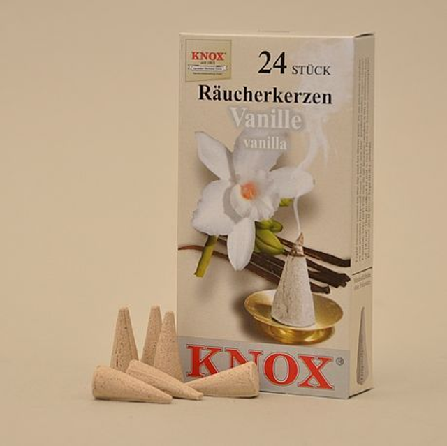 Knox Räucherkegel - Vanille