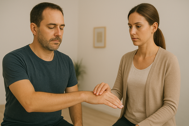 Séance de kinésiologie