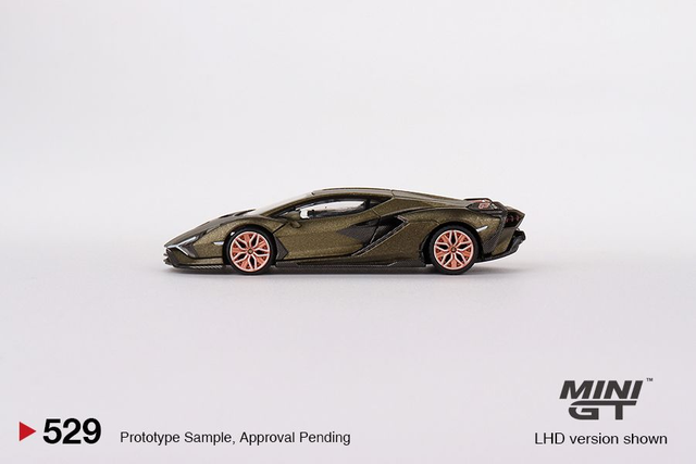 MGT00529 Mini GT 1/64 Lamborghini Sián FKP 37 Presentation (LHD)