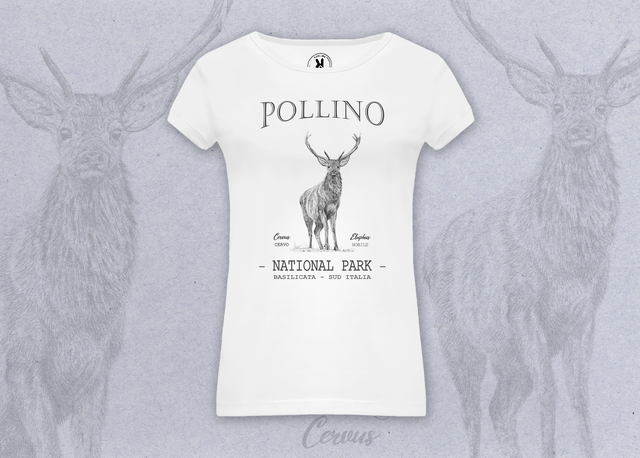 T-shirt Cervo - Parco Nazionale del Pollino
