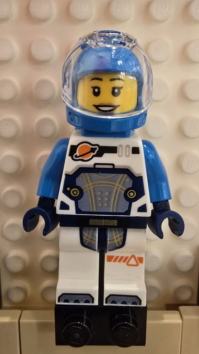 LEGO cty1707 Astronautin Minifigur
