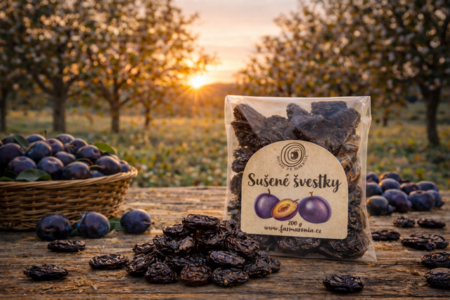 Sušené švestky BIO