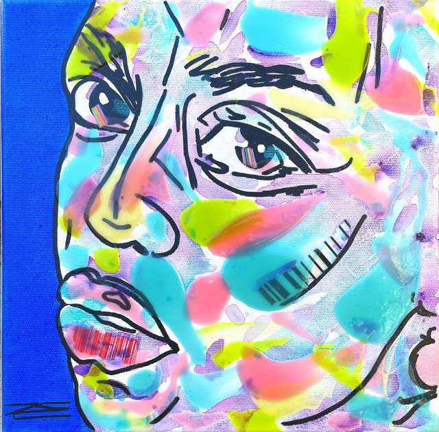 Passionnément - 30x30cm - 2021