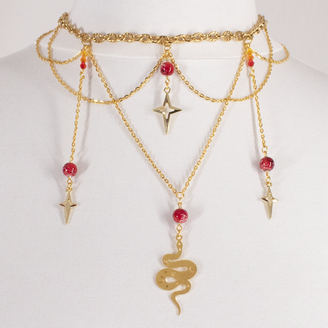 Déméter - Collier doré