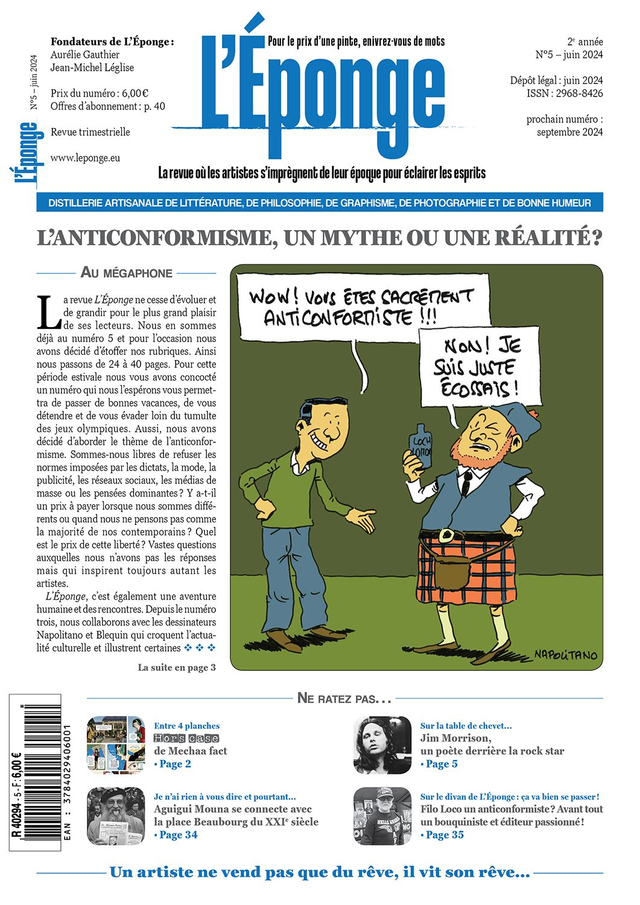 L'Éponge n°5 - juin 2024 (version papier)
