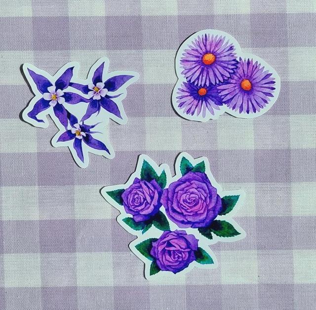 Stickers fleurs