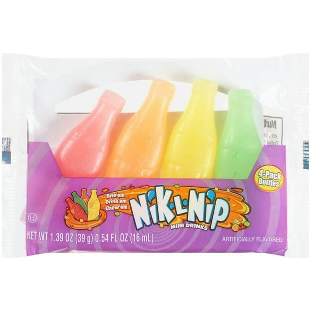 Nik L Nip Mini Drinks Wax Bottles