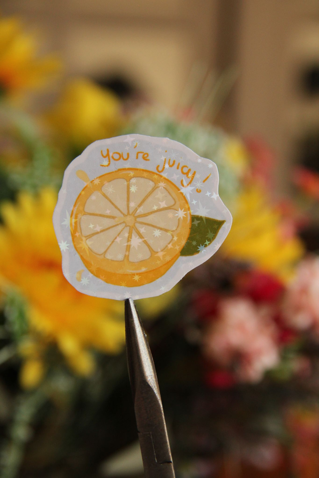 Sticker Citron &quot;Your&#039;re Juicy&quot; 