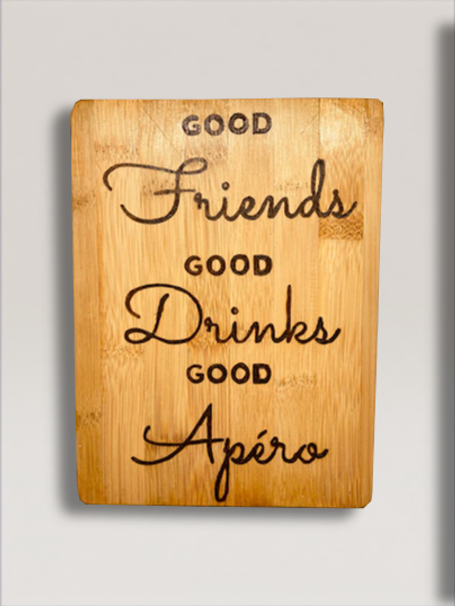 Planche à découper apéro