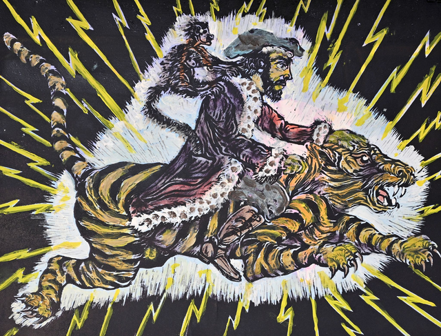 Joseph Kurhajec "Chevaucher le tigre"