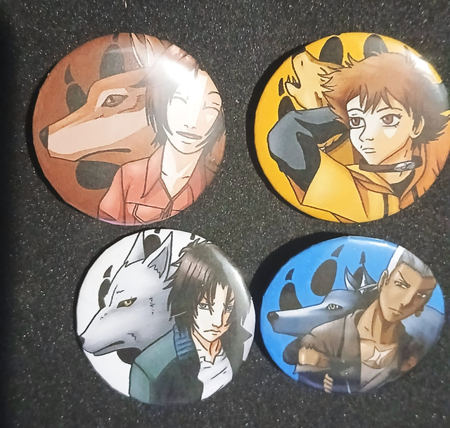 Wolfs&#039;rain Lots 4 badges