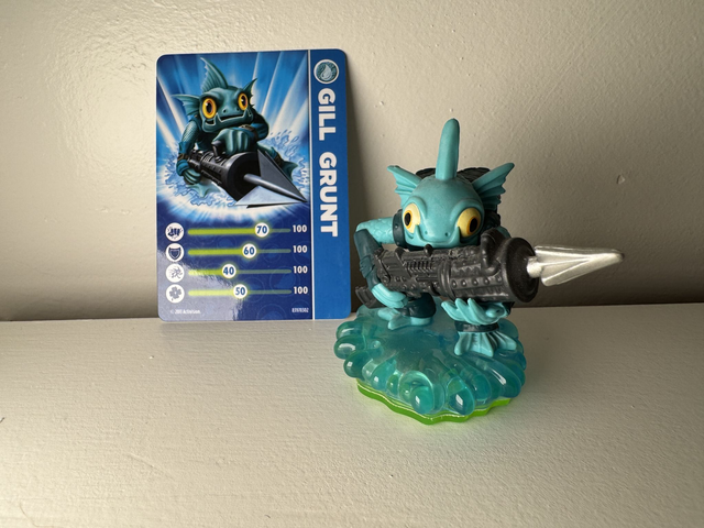 Gill Grunt - Water - Skylanders - Spyro's Adventure