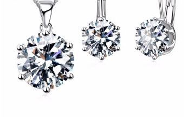 Sterling Silver Crystal sets