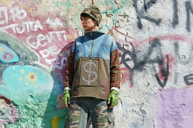 Felpa Militar Unisex