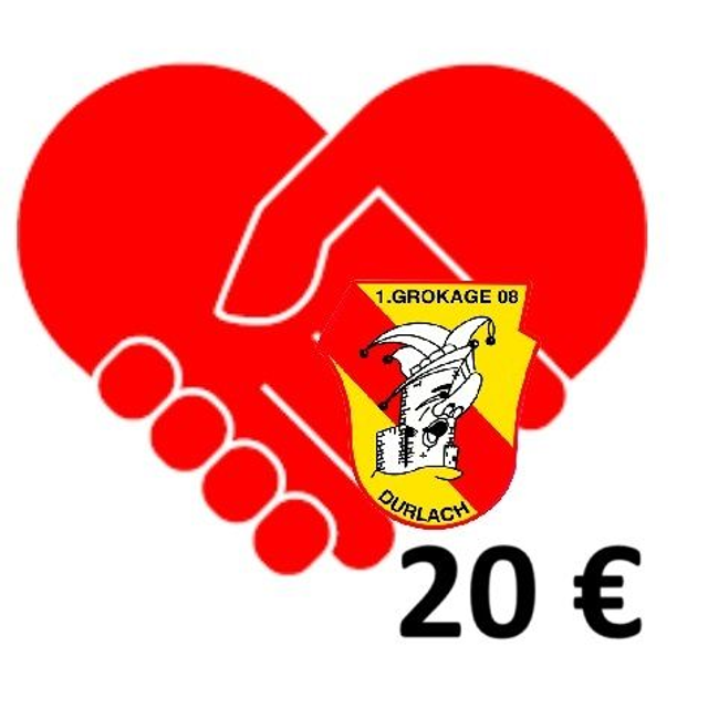 Spende 20€ mit Bescheinigung