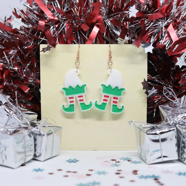 Boucles d'oreilles Lutin