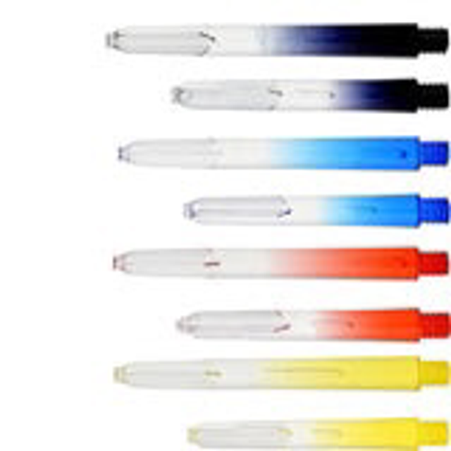 Victory Darts Vignette Shafts Black &amp; Yellow Medium 