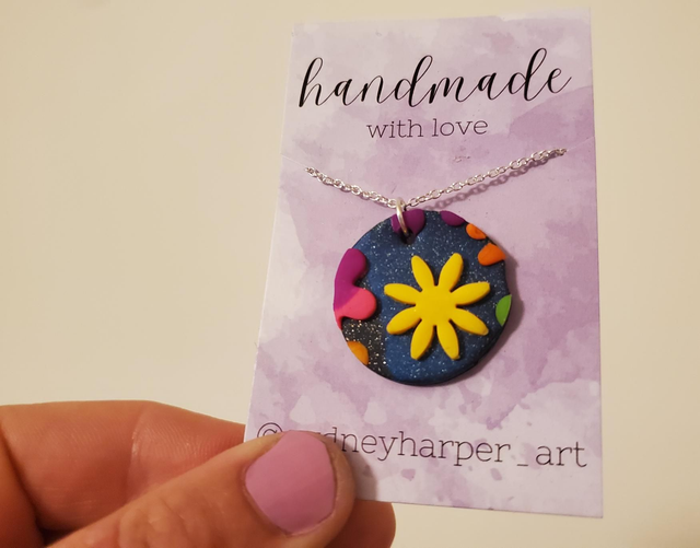 Galaxy Florals Necklace