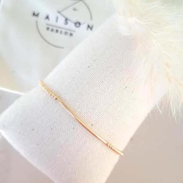 LINÉA  gold filled - bracelet 