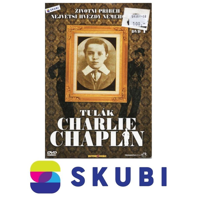 DVD Tulák Charlie Chaplin 1 - životní příběh největší hvězdy němého filmu / Young Charlie Chaplin - česky, anglicky