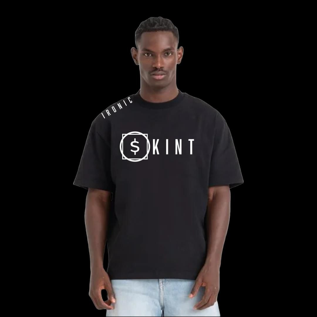 Skint Ironic T Shirt [Black]