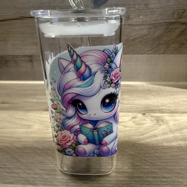 Glas to Go Einhorn 