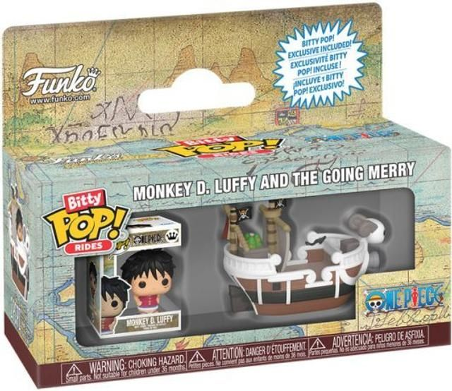 Funko Monkey D. Luffy Et Le Vogue Merry - Bitty Pop