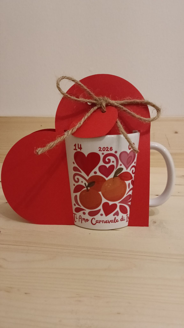 Tazza “Ti Amo – Carnevale di Ivrea”