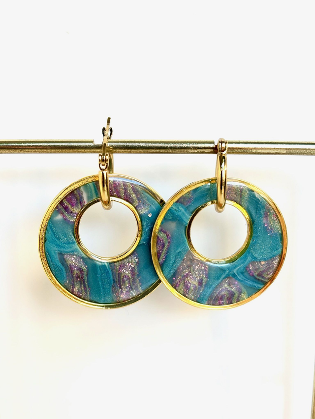 Boucles « Lune Vénitienne »