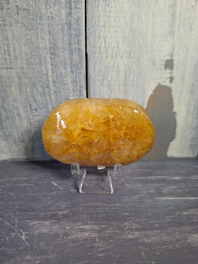 Golden Healer Palmstone 